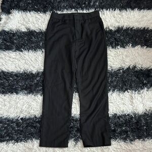 Gioberti Boy’s Solid Black Straight Leg Dress Pants, Sz 12